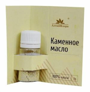 Каменное масло АлтайФлора 3 гр в Красноярске — купить недорого по ...