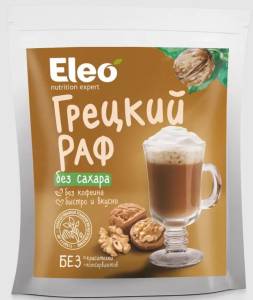 Кофе Грецкий раф без сахара Eleo 150г 