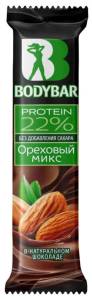 Батончик BODYBAR протеиновый 22% «Ореховый микс» в горьком шоколаде, 50 гр