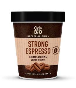 Кофе-скраб для тела Only Bio Strong Espresso 230мл