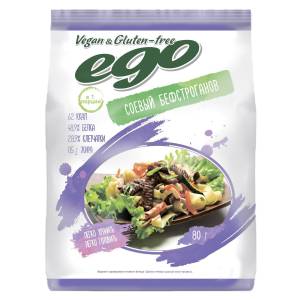 Соевое мясо Бефстроганов Ego Veg&Gluten-free, 80г