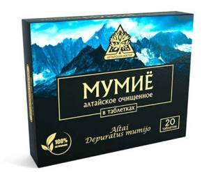 Мумиё Алтайский нектар 20 таблеток