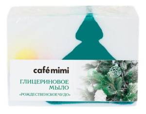 Мыло глицериновое Рождественское чудо Cafe Mimi 100г