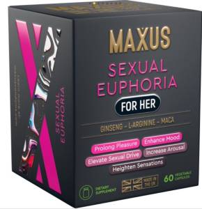 Maxus Sexual Euphoria для нее 60 капсул