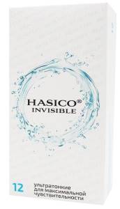 Презерватив Hasico Invisible ультратонкие 12шт