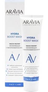 Маска-филлер увлажняющая Hydra Boost Mask с гиалуроновой кислотой Aravia Laboratories 100мл
