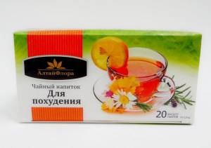 Напиток чайный «Для похудения» 20 фильтр-пакетов, АлтайФлора