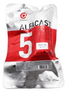 Бинт Alfacast полимерный белый 12,5см*3,6м 1шт